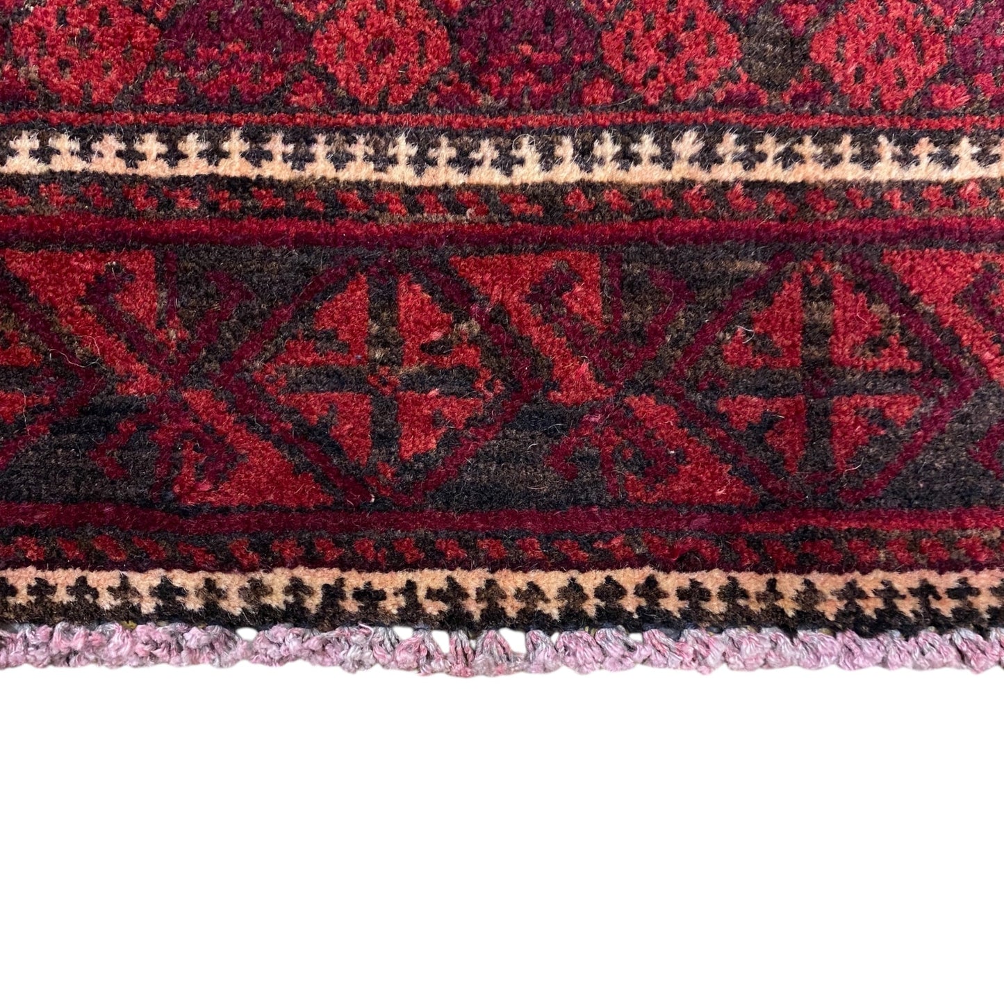 Deep Dark Color Tribal Ballouchi Rug - Kilim Art Gallery