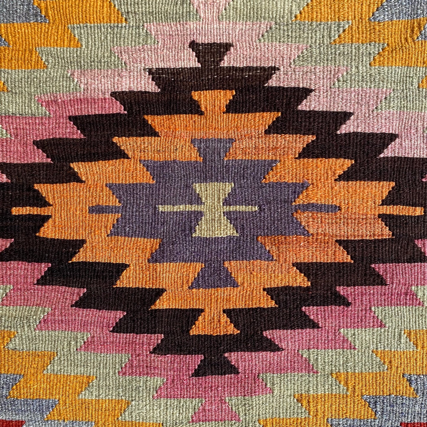 Denizli Pamukkale Kilim Rug - Kilim Art Gallery