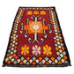 East Anatolian Small Boho Erzurum Kelim Rug - Kilim Art Gallery