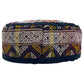 Embroidered Tribal Boho Hat - Kilim Art Gallery