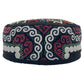 Embroidered Vintage Tribal Yamuth Hat - Kilim Art Gallery