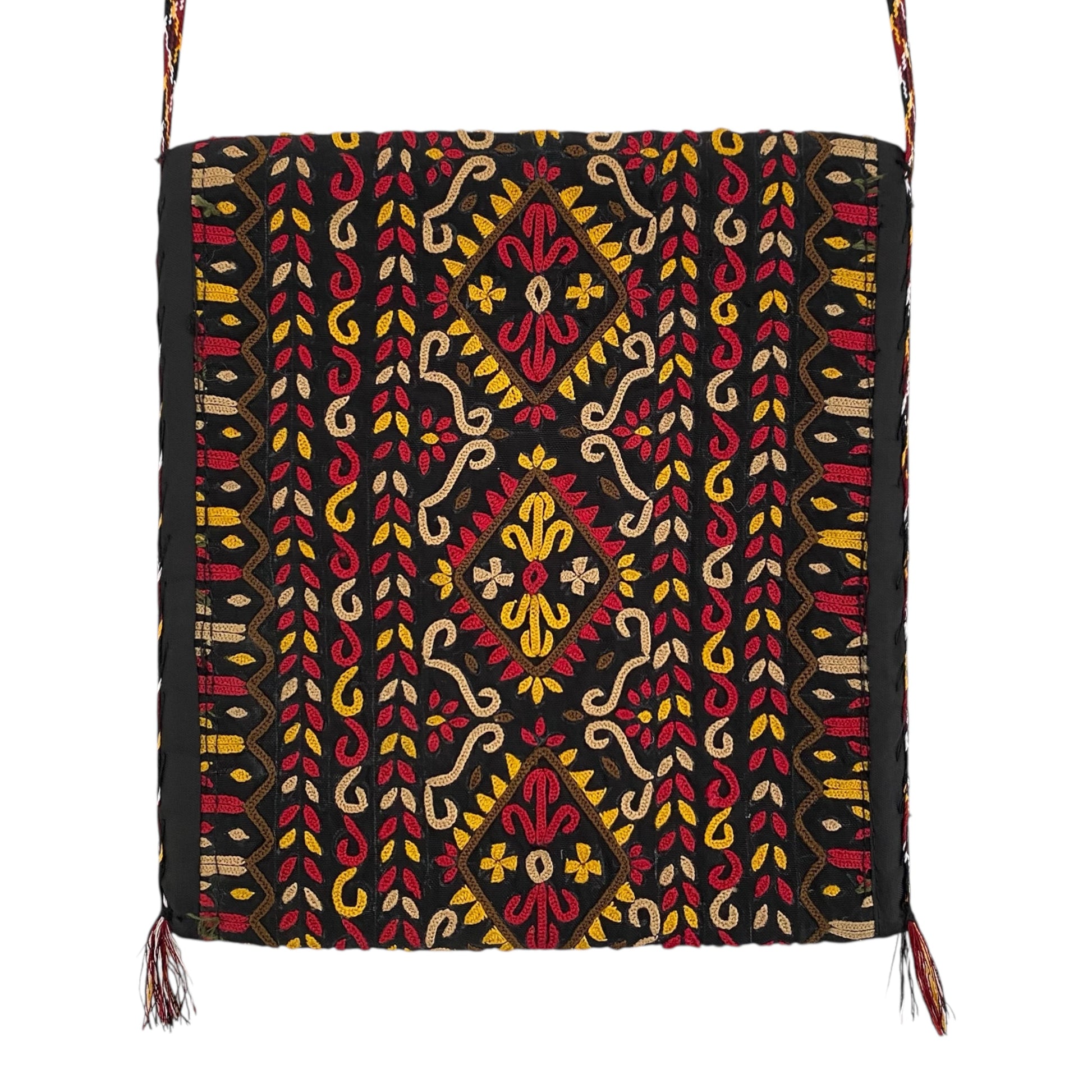 Ersari Turkmen Embroidered Bag Pouch Purse - Kilim Art Gallery