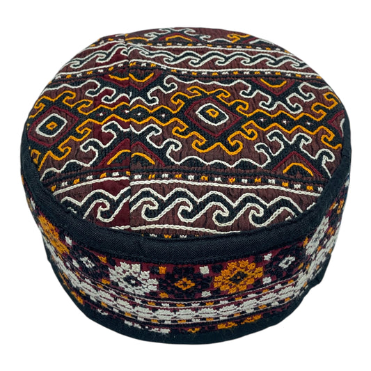 Ethnic Nomadic Turkoman Hat - Kilim Art Gallery