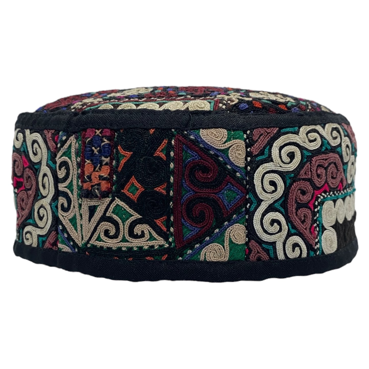 Ethnic Tribal Embroidered Ceremonial Hat - Kilim Art Gallery