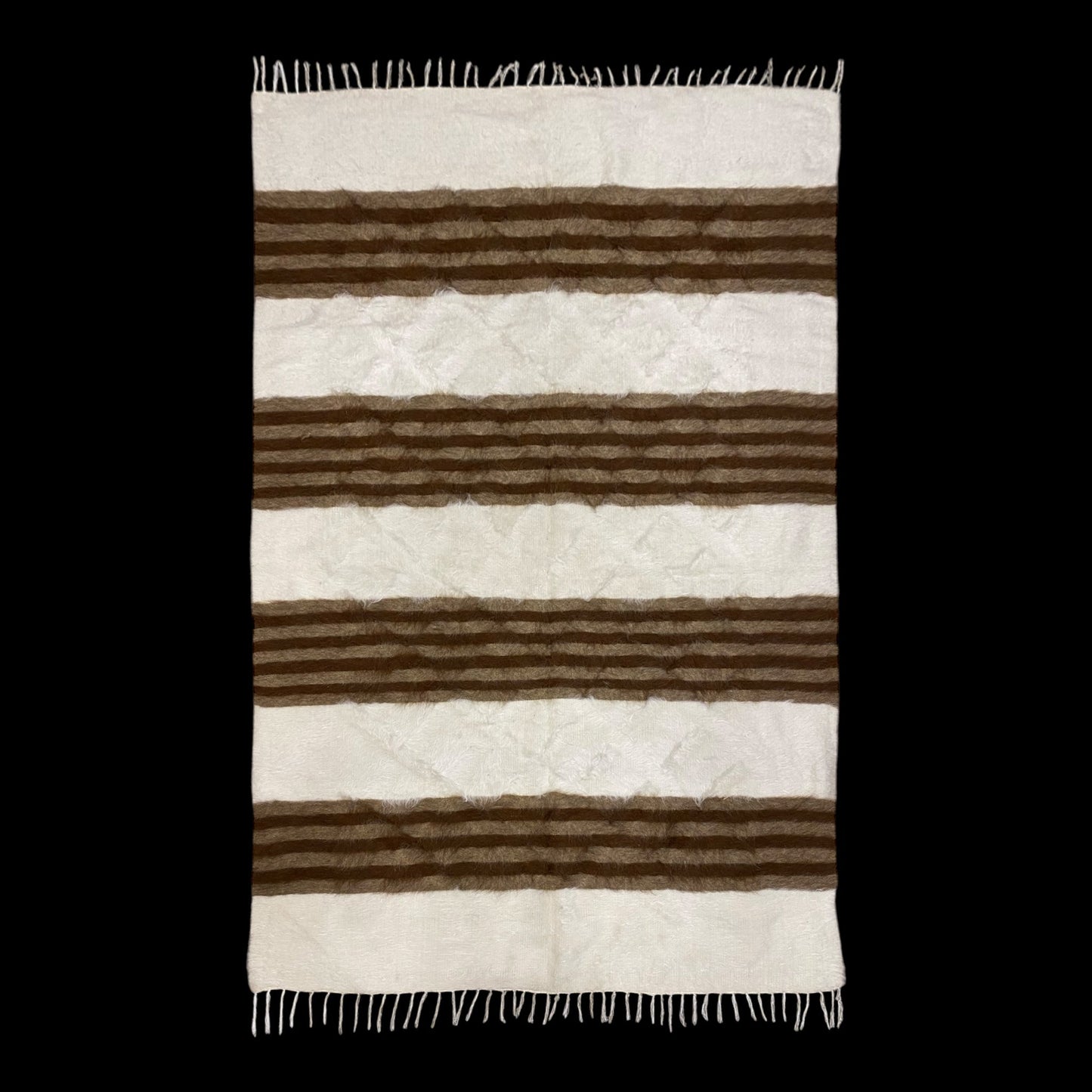 Extra Large Double Bed Turkish Siirt Blanket - Kilim Art Gallery