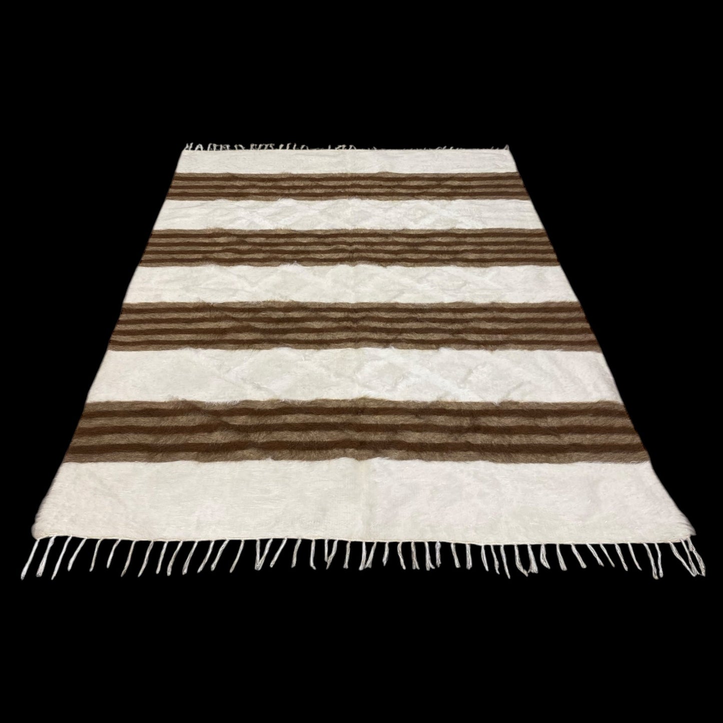 Extra Large Double Bed Turkish Siirt Blanket - Kilim Art Gallery