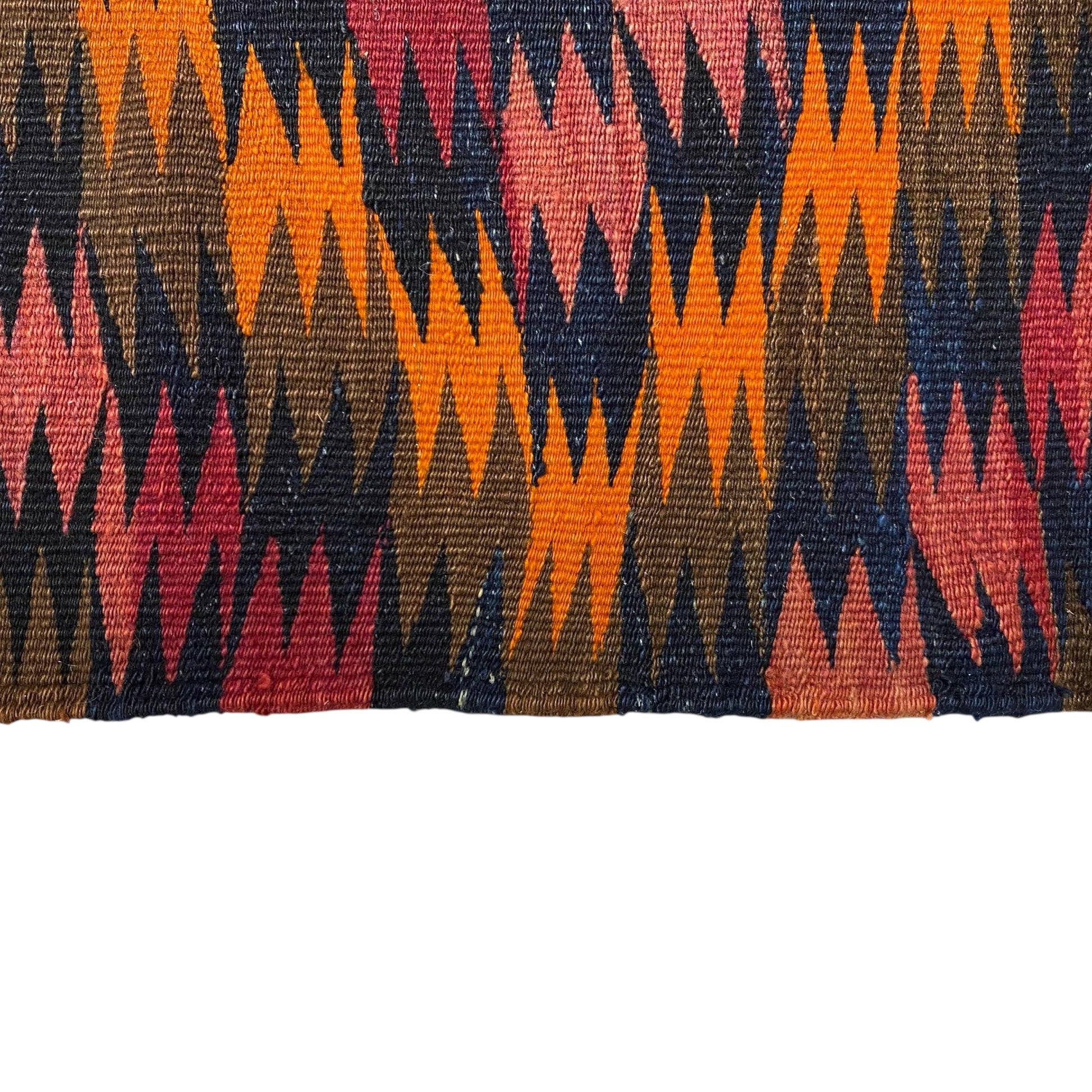 Eye Dazzler Kurdish Veramin Kilim Runner Rug - Kilim Art Gallery