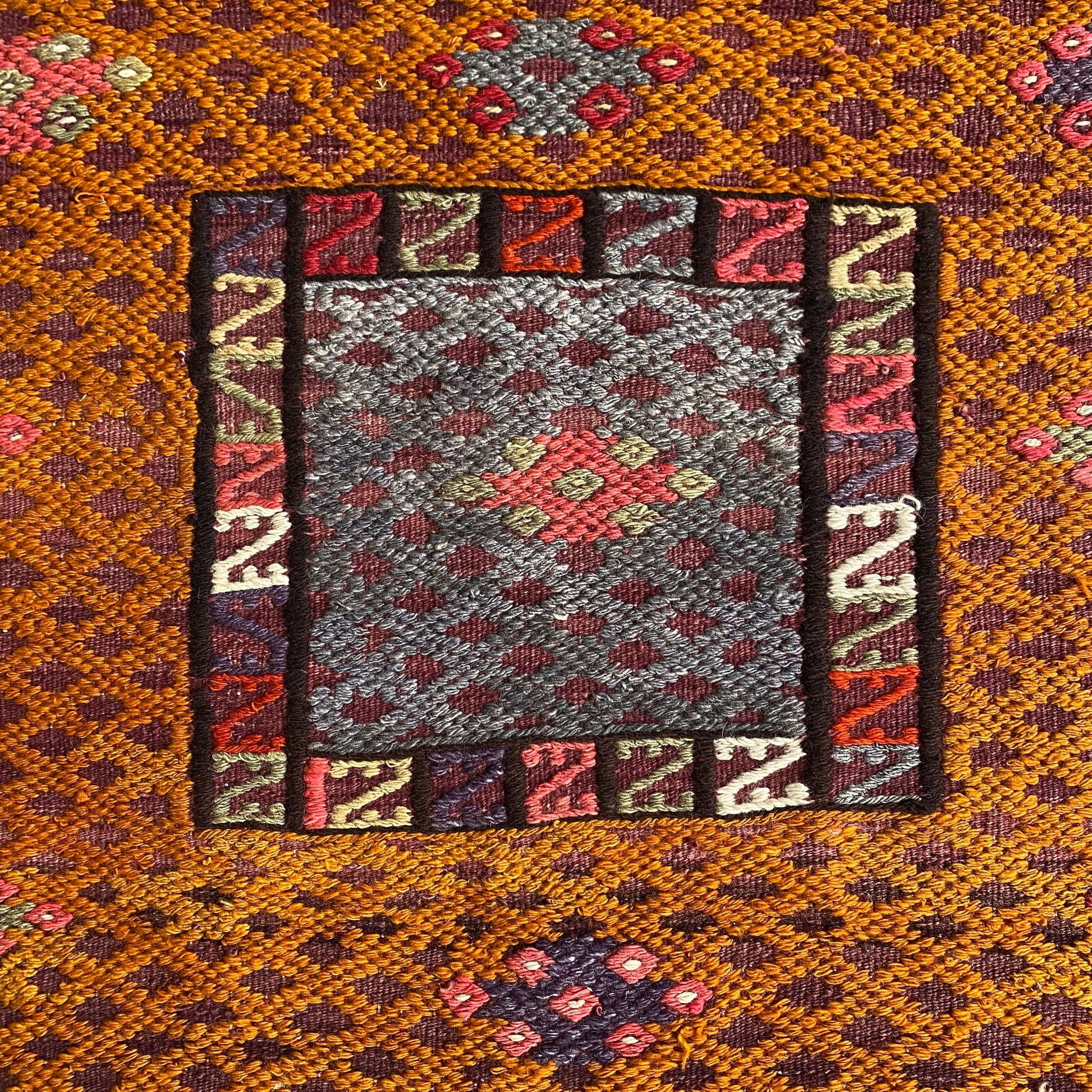 Fethiye Elmali Cicim Kilim Rug - Kilim Art Gallery