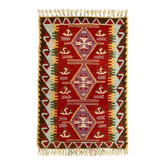 Finest Quality Turkish Kayseri Kilim Rug - Kilim Art Gallery