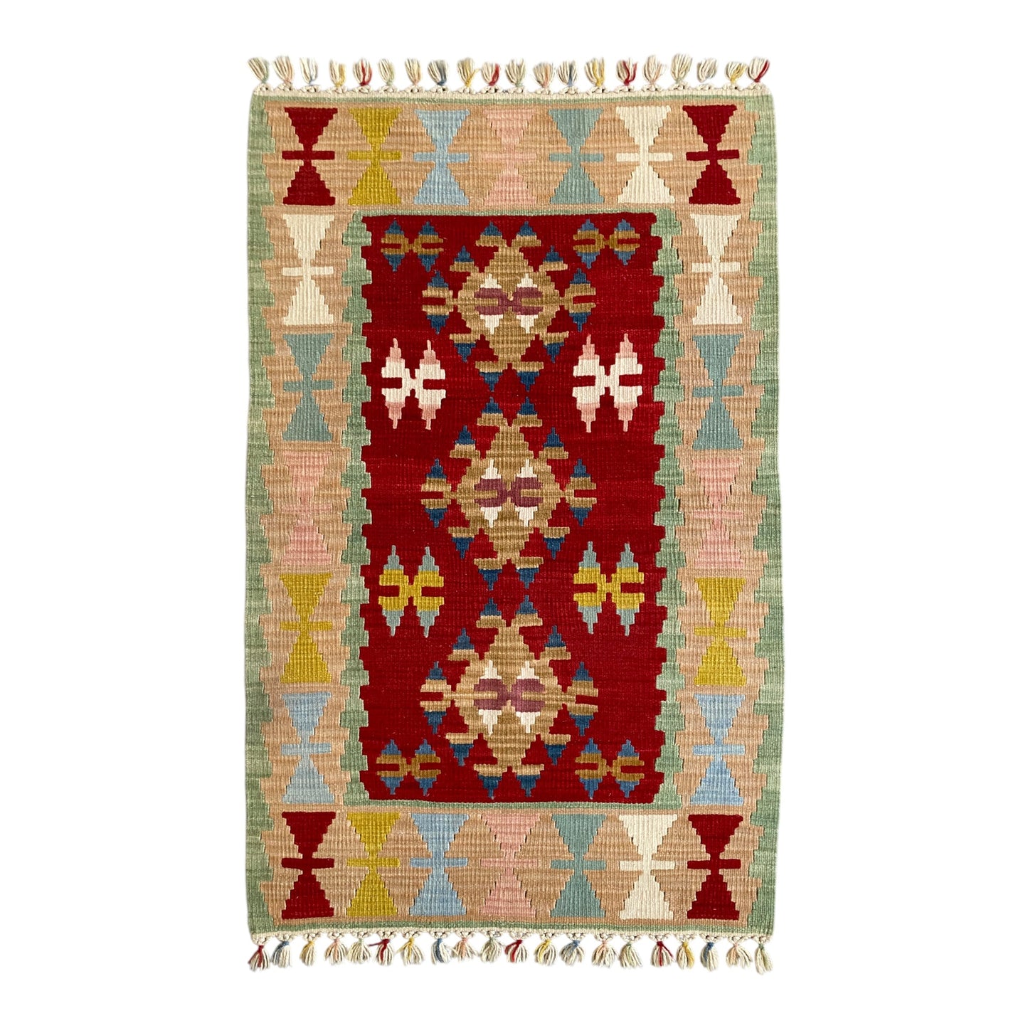Finest Quality Turkish Kayseri Wool Kilim Rug - Kilim Art Gallery