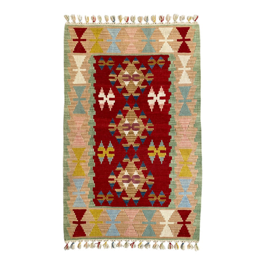 Finest Quality Turkish Kayseri Wool Kilim Rug - Kilim Art Gallery