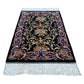 Floral Modal Silk Rug - Kilim Art Gallery