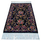 Floral Modal Silk Rug - Kilim Art Gallery