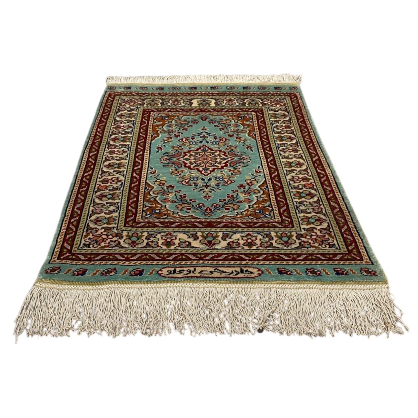 Geniune Turkish Kayseri Silk Rug - Kilim Art Gallery
