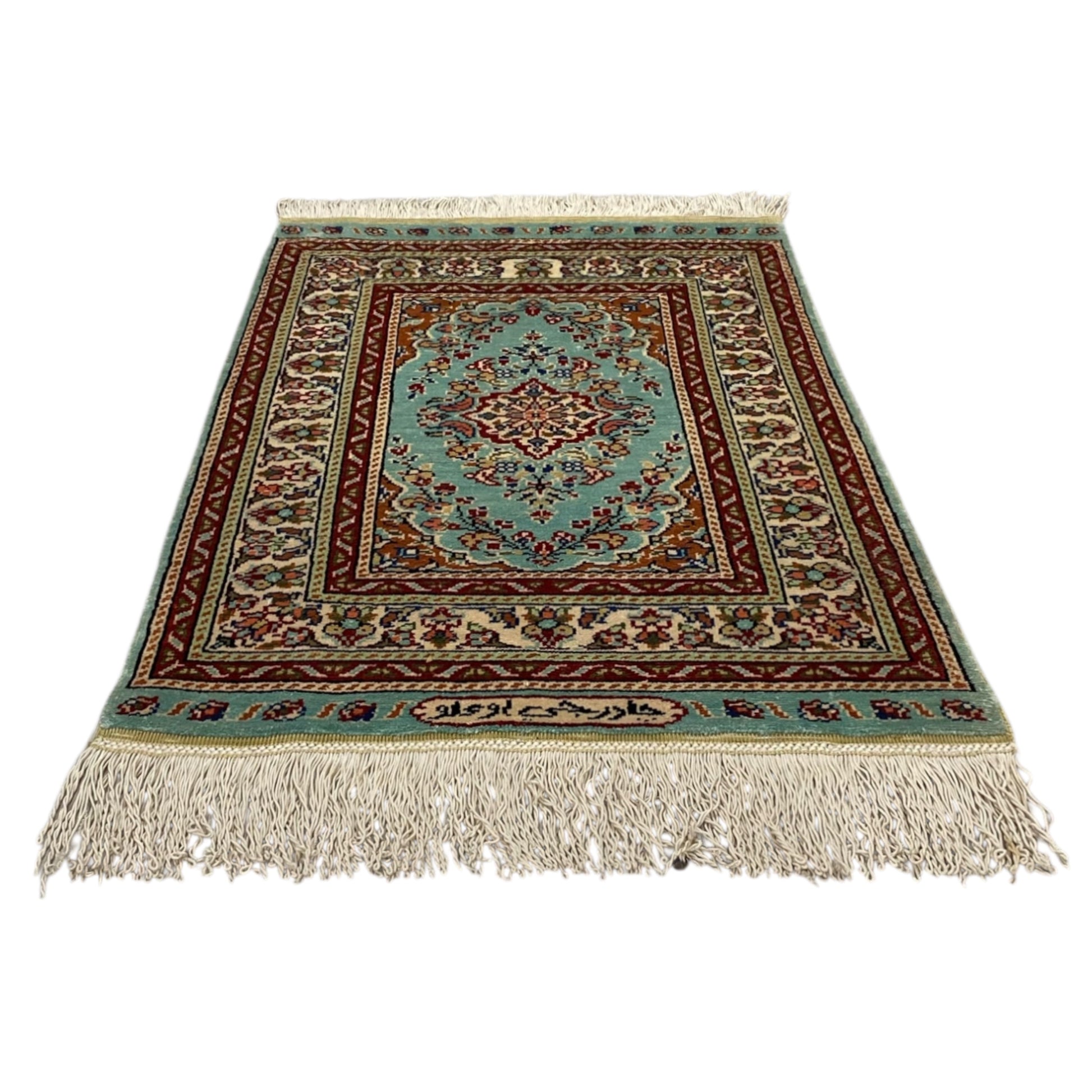 Geniune Turkish Kayseri Silk Rug - Kilim Art Gallery