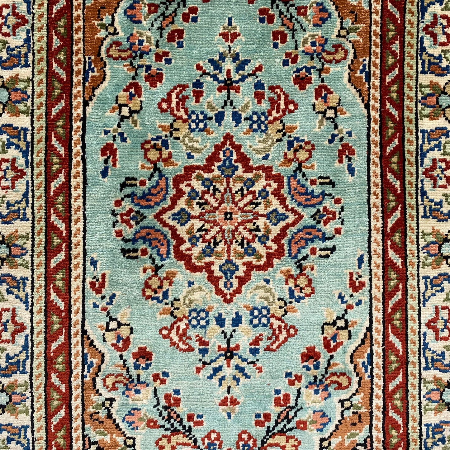 Geniune Turkish Kayseri Silk Rug - Kilim Art Gallery