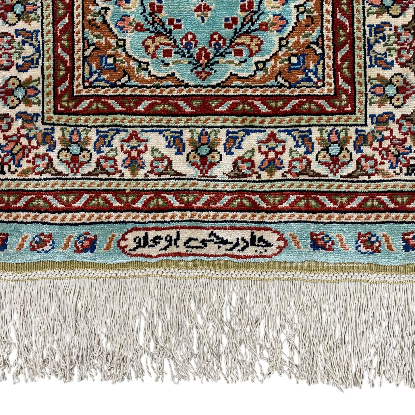 Geniune Turkish Kayseri Silk Rug - Kilim Art Gallery