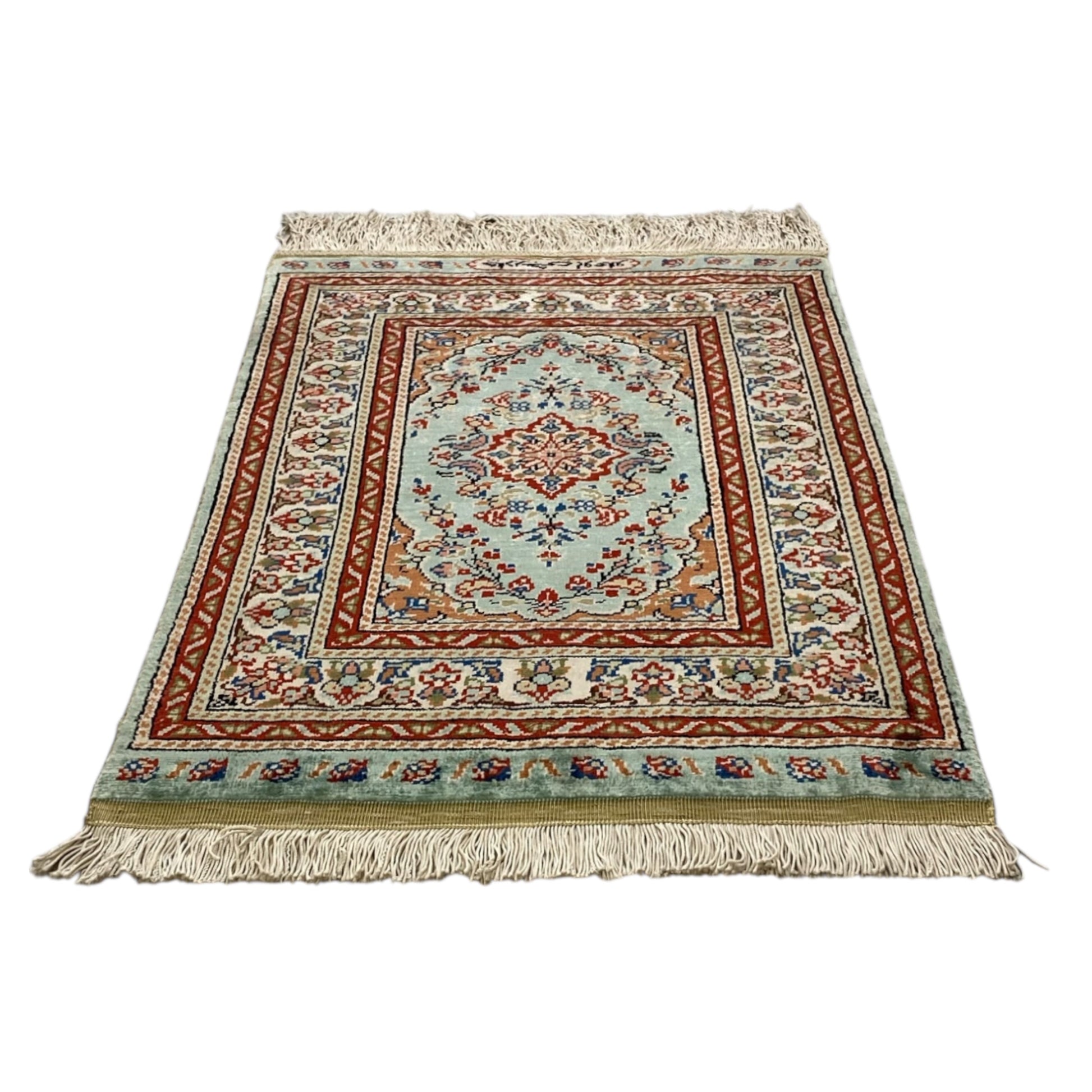 Geniune Turkish Kayseri Silk Rug - Kilim Art Gallery