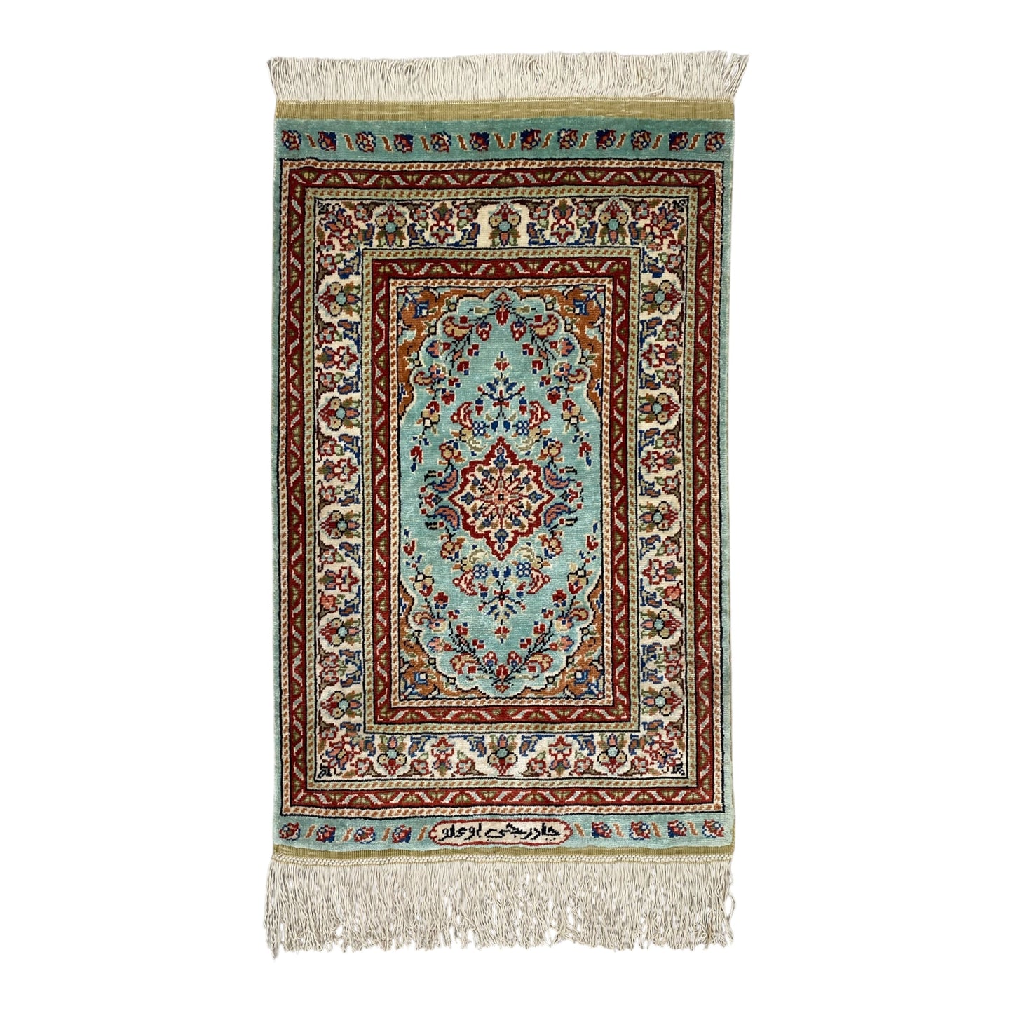 Geniune Turkish Kayseri Silk Rug - Kilim Art Gallery