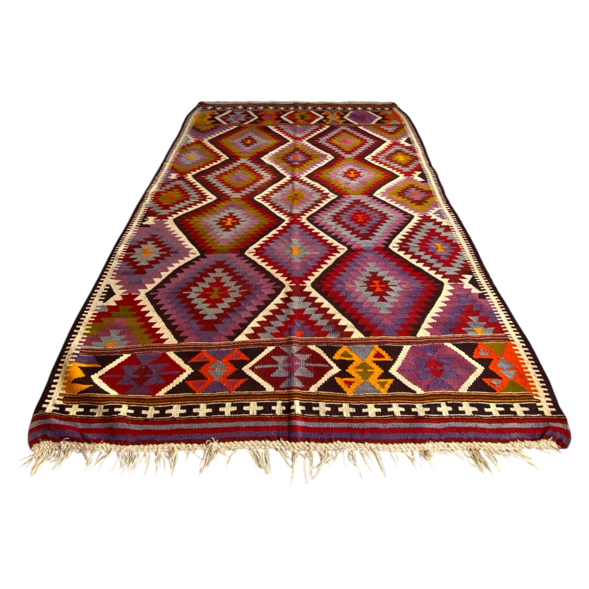 Geometric Design Barak Kilim Rug - Kilim Art Gallery