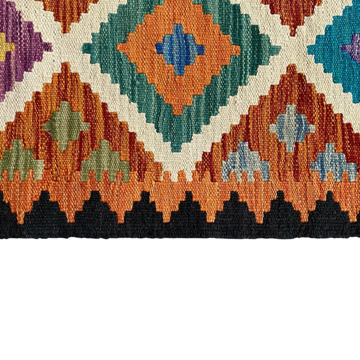 Geometric Modern Art Design Kilim Rug - Kilim Art Gallery