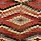 Geometric Navajo Eye Dazzler Design Kilim Rug Runner 4'x10' - Kilim Art Gallery