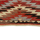 Geometric Navajo Eye Dazzler Design Kilim Rug Runner 4'x10' - Kilim Art Gallery