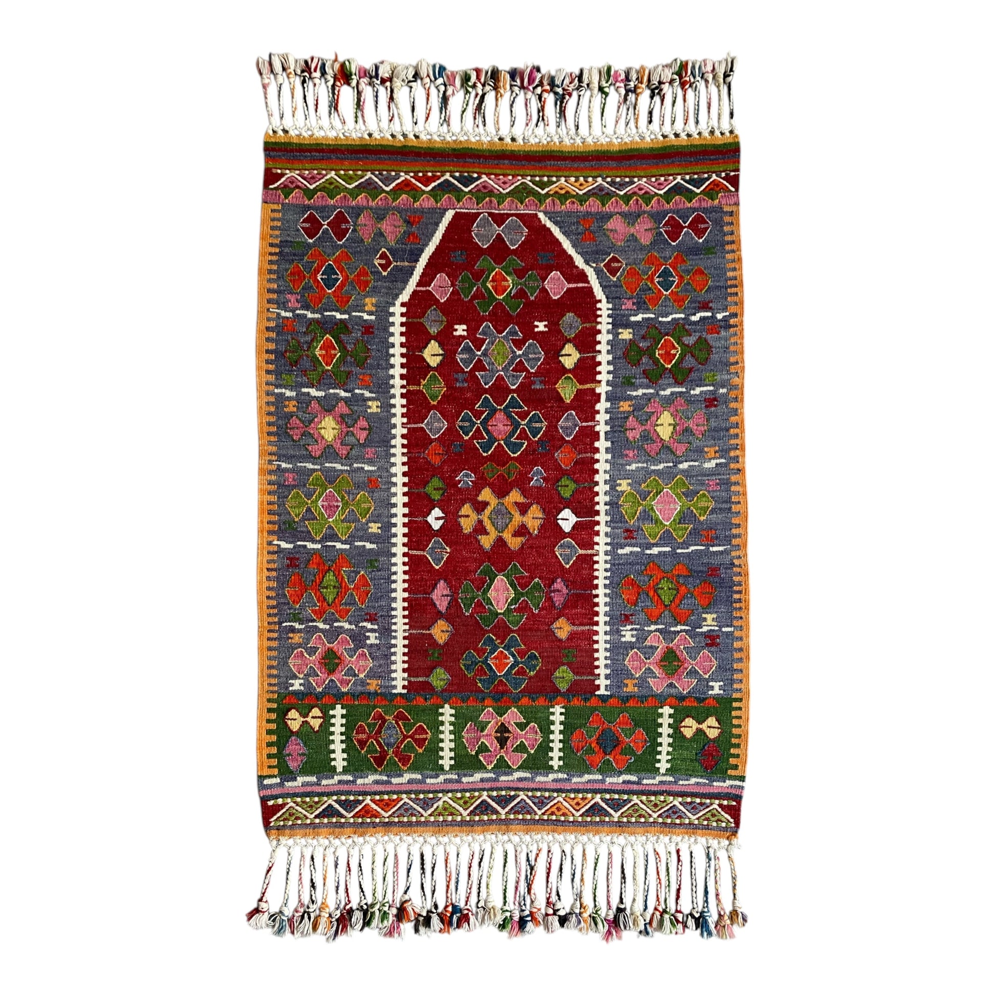 Ghordes Prayer Kilim Rug - Kilim Art Gallery