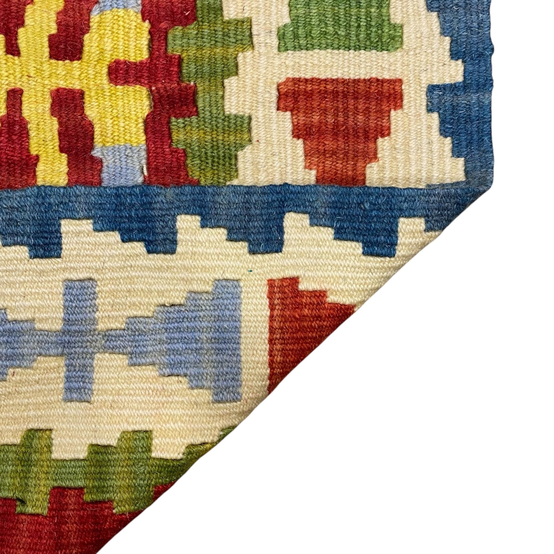 Green Kilim Runner Rug - Kilim Art Gallery