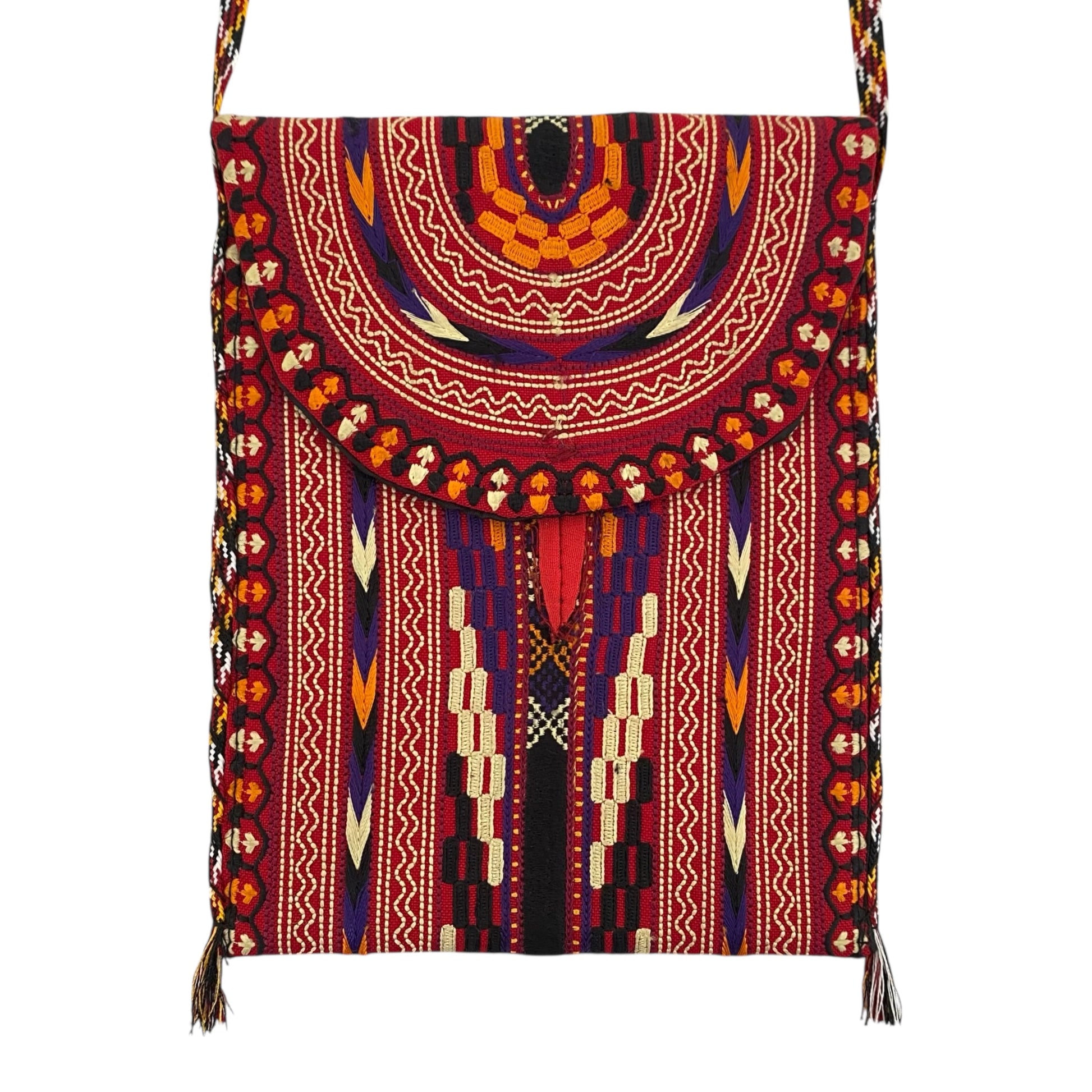 Gypsy Style Embroidered Bag Pouch Purse - Kilim Art Gallery