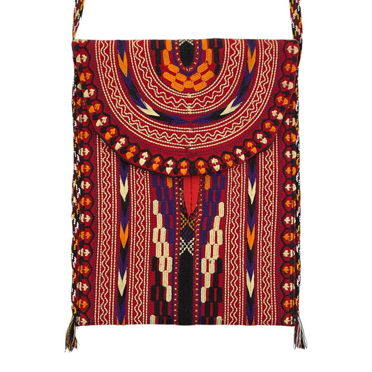 Gypsy Style Embroidered Bag Pouch Purse - Kilim Art Gallery