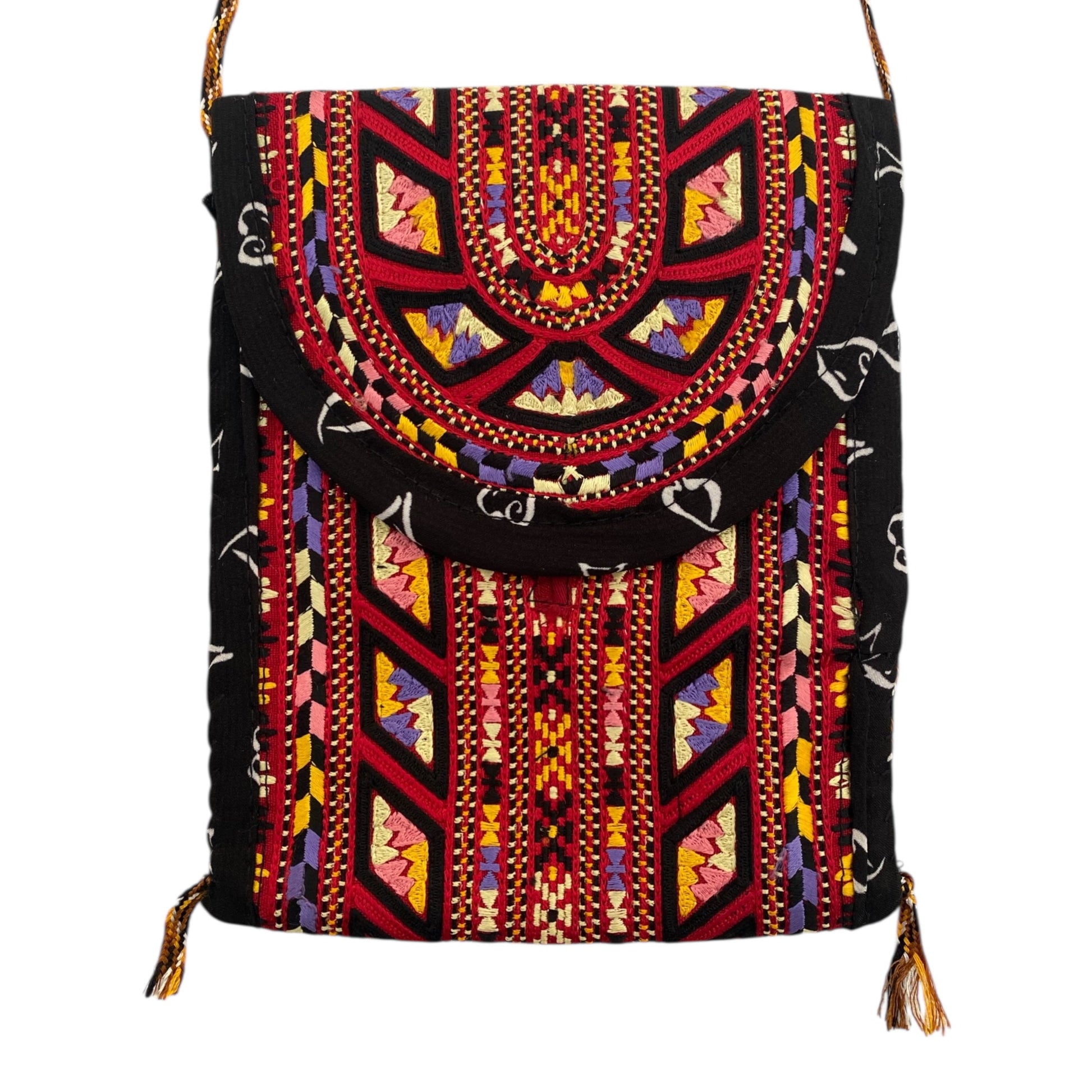 Gypsy Style Embroidered Phone Case Pouch Purse - Kilim Art Gallery