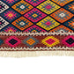 Hand Embroidered Intricate Design Turkish Kilim Rug - Kilim Art Gallery