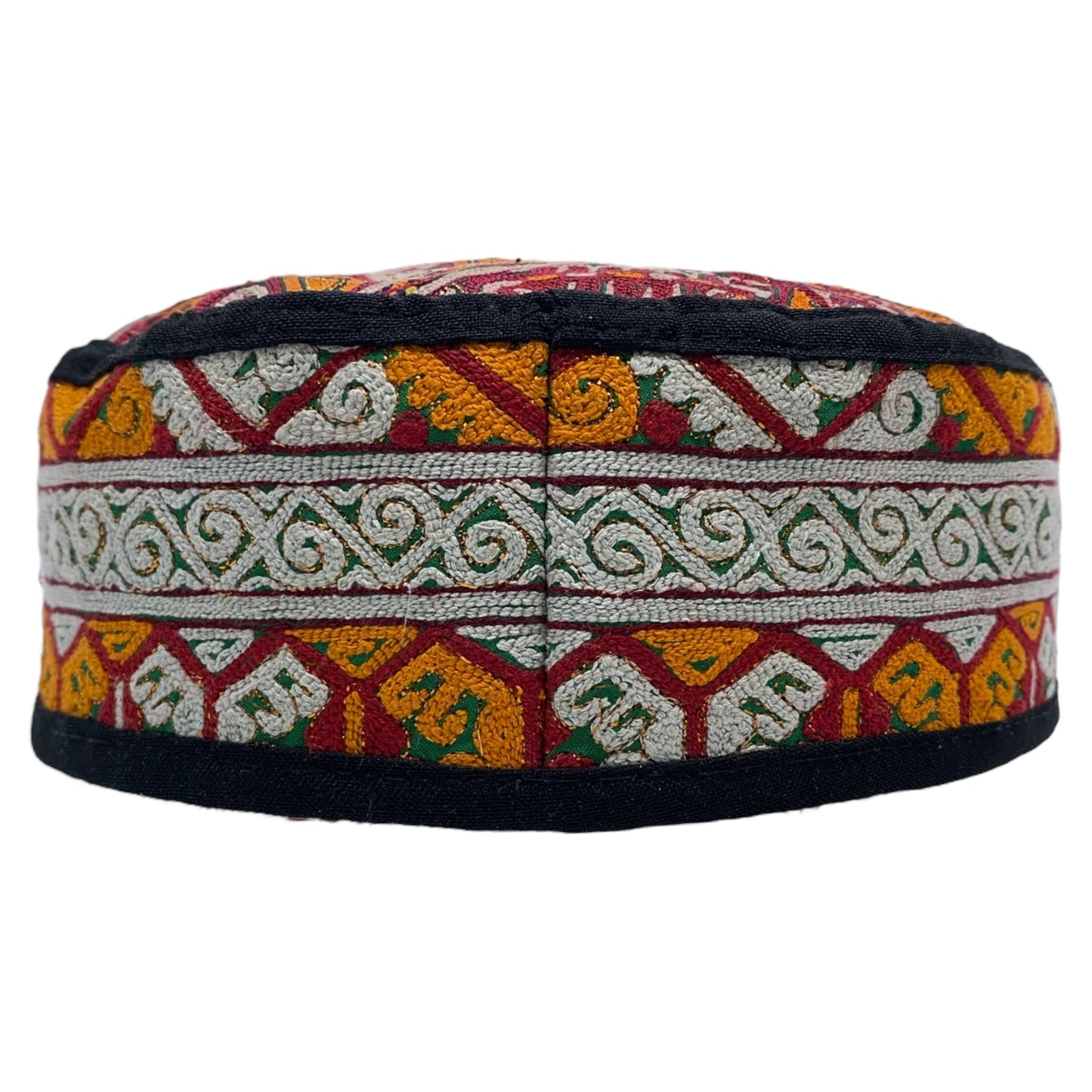 Hand Embroidered Turkoman Hat - Kilim Art Gallery