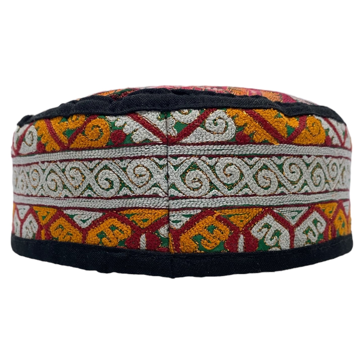 Hand Embroidered Turkoman Hat - Kilim Art Gallery