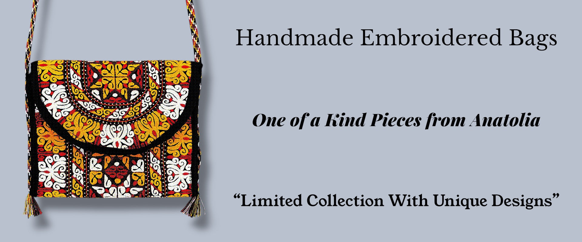 Handmade Embroidered Bags Collection