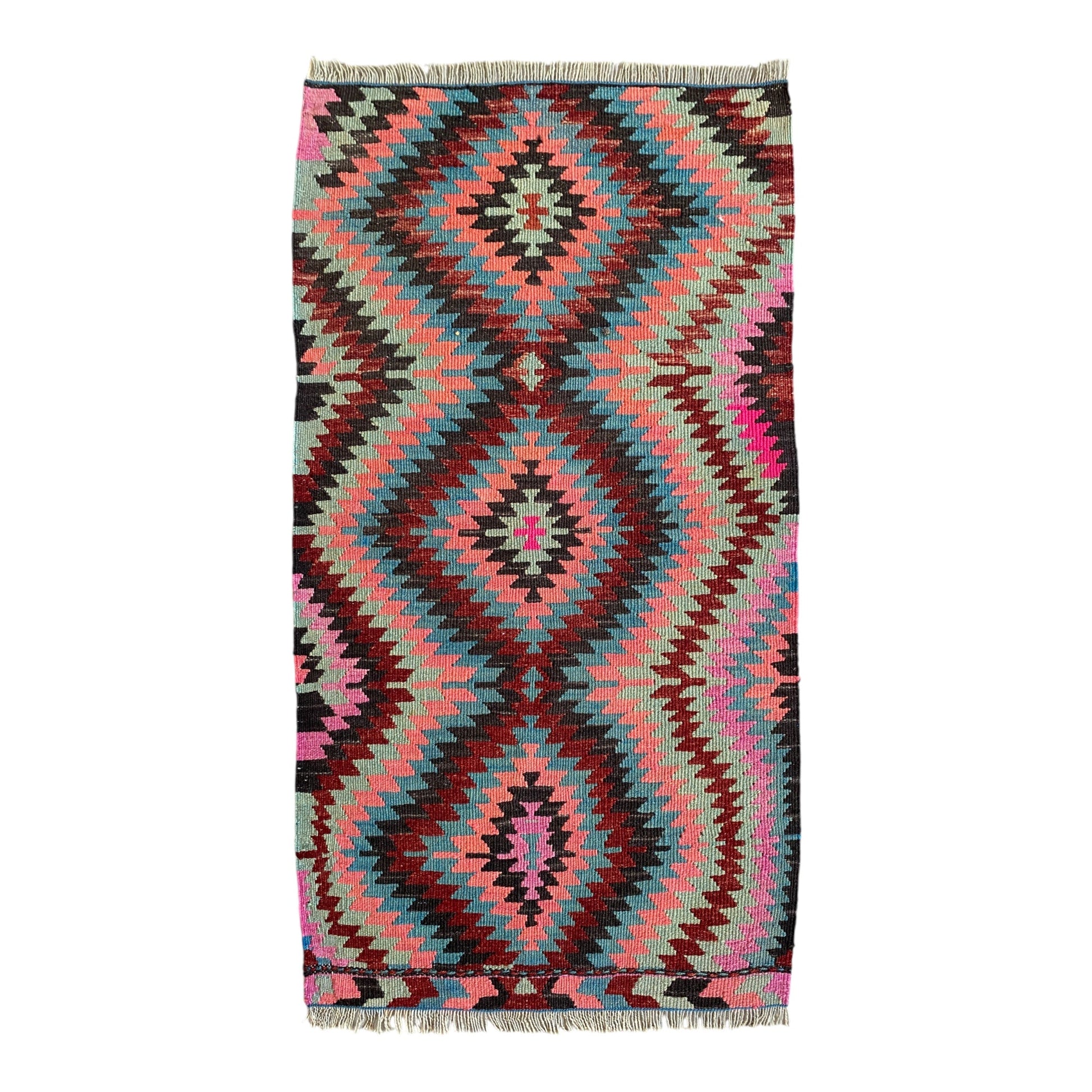 Hotamis Eye Dazzler Design Kilim Yastik - Kilim Art Gallery