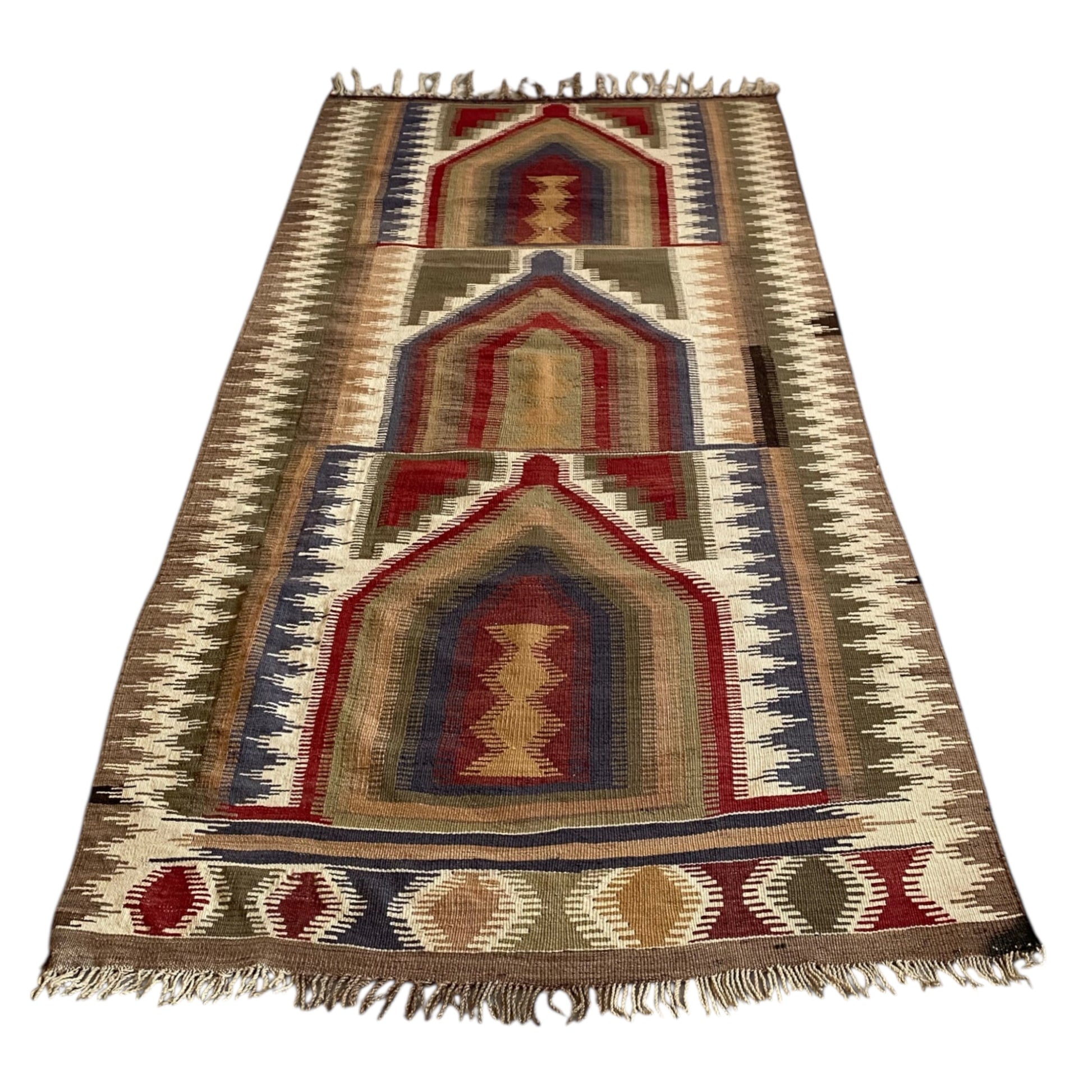KARAPINAR SAF Kilim Rug カラピナール キリム - Kilim Art Gallery