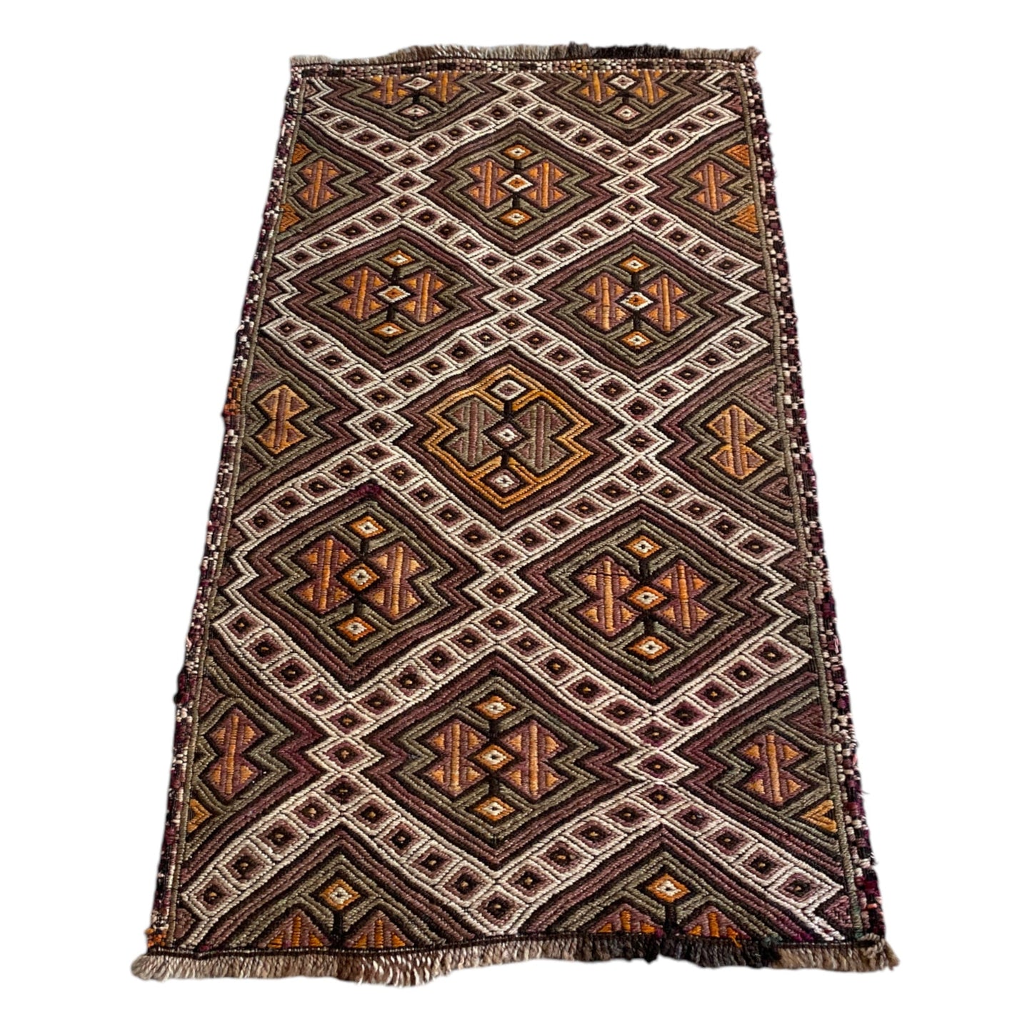 Kars Terekeme Cicim Kilim Rug - Kilim Art Gallery