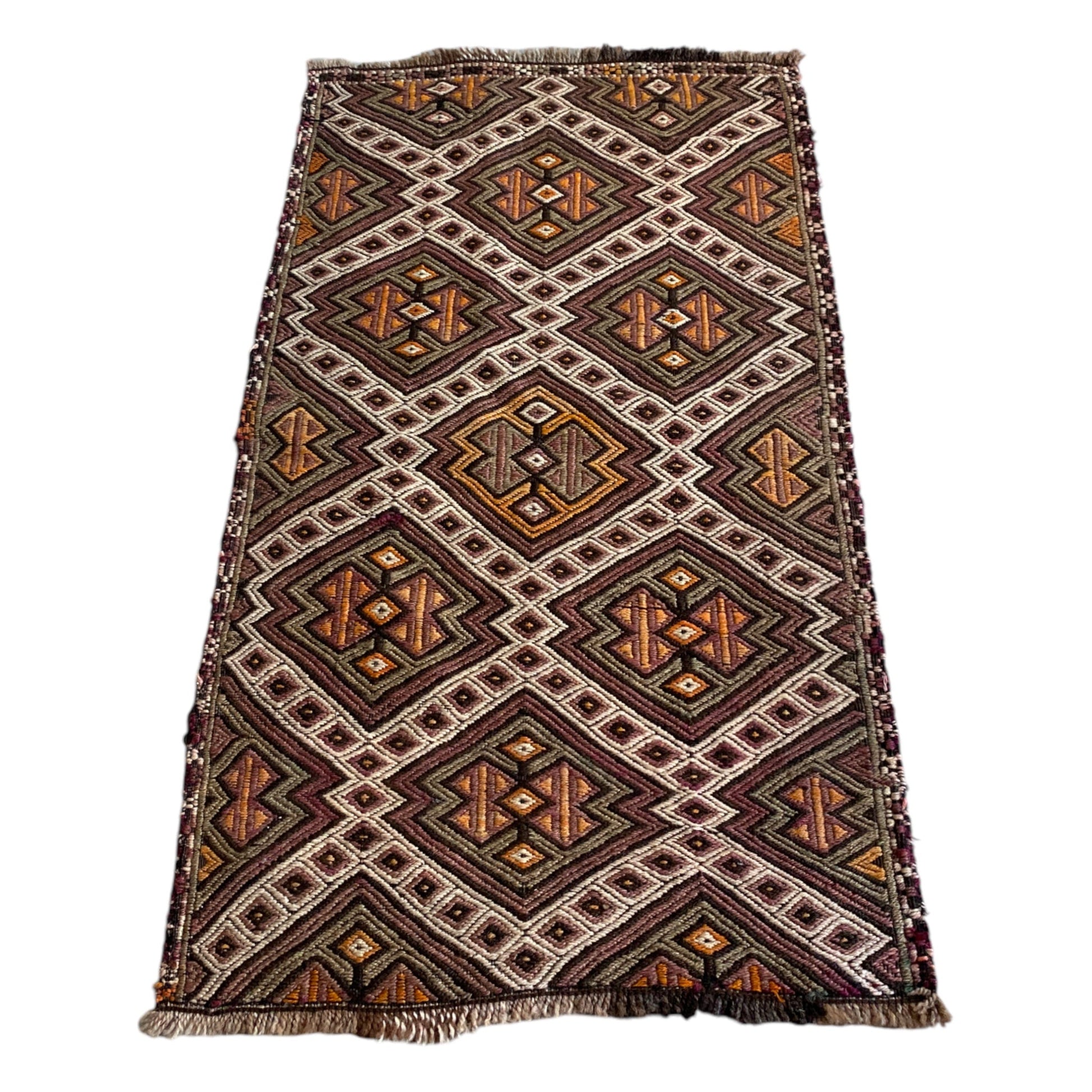 Kars Terekeme Cicim Kilim Rug - Kilim Art Gallery