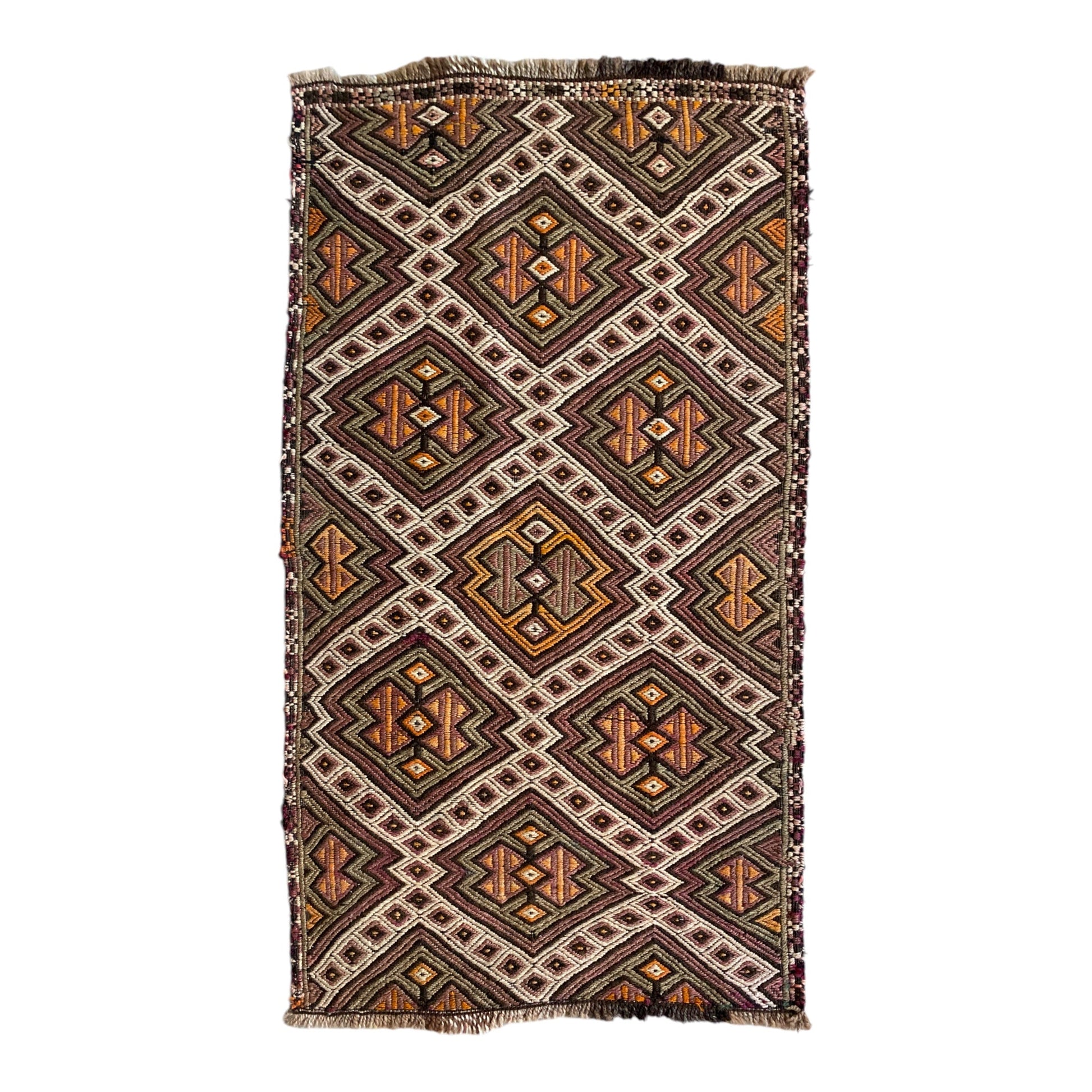 Kars Terekeme Cicim Kilim Rug - Kilim Art Gallery