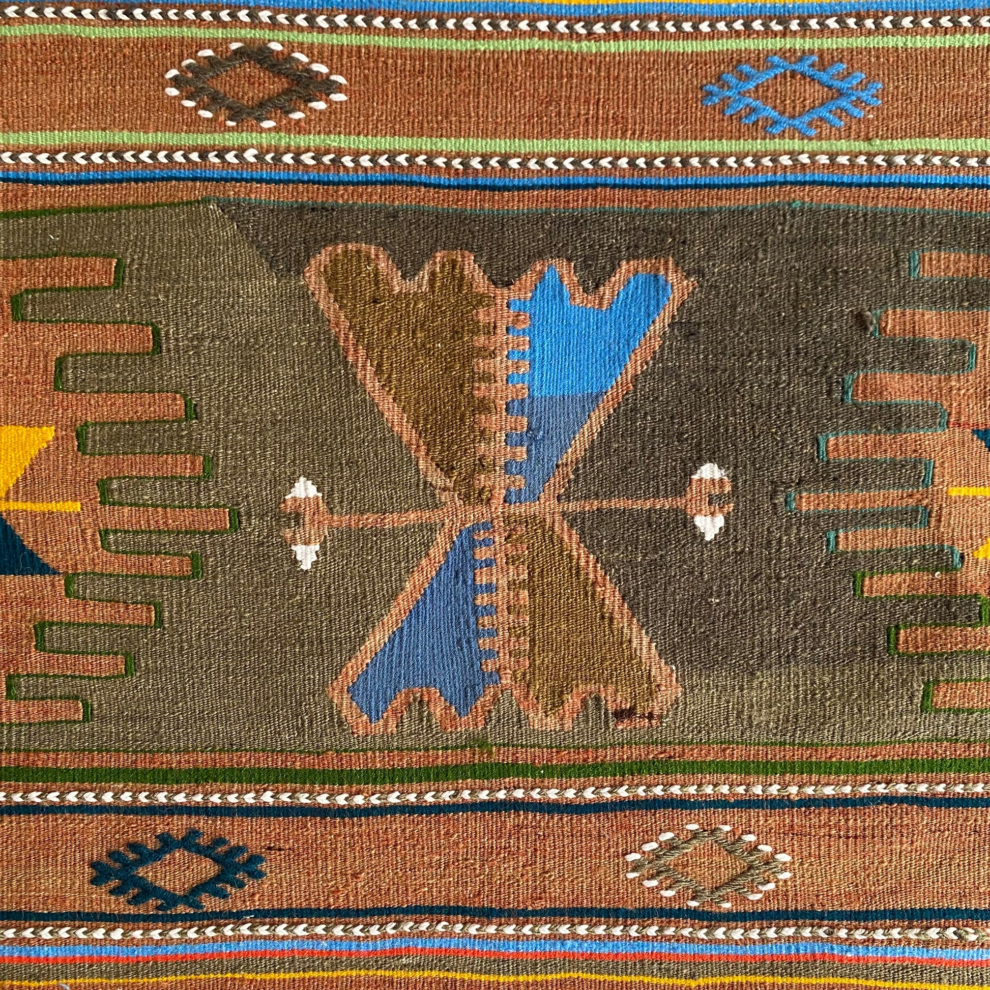 Kayseri Tomarza Avsar Kilim Rug - Kilim Art Gallery