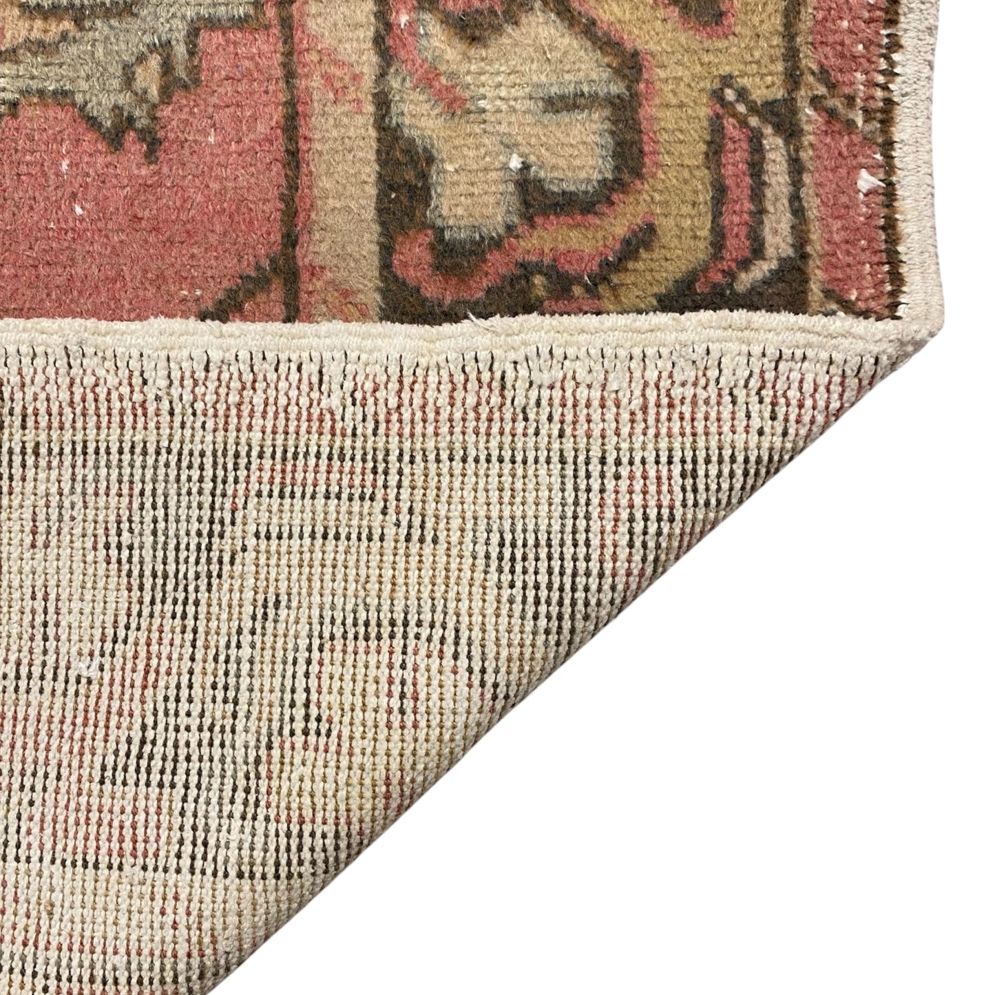 Kitchen Runner Turkish Oushak Rug 3'x9' - Kilim Art Gallery