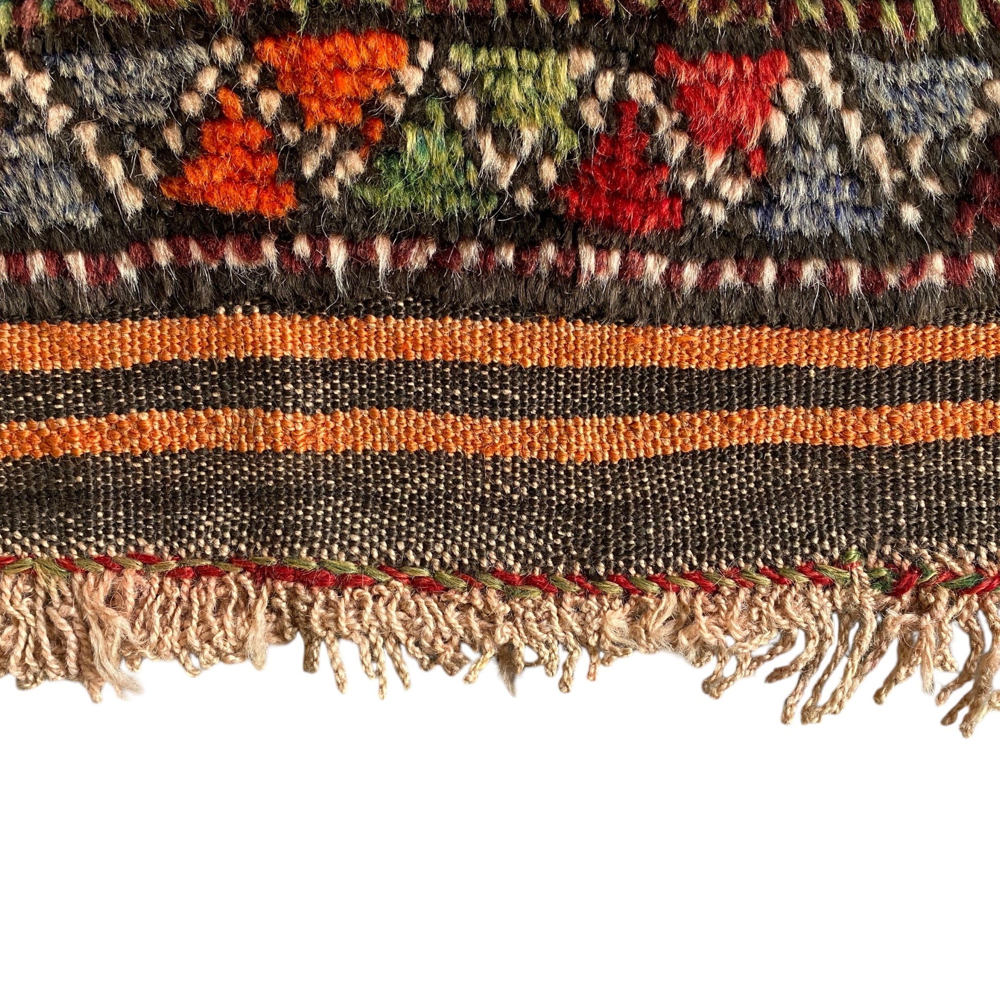 Konya Hasandag Checkered Design Yatak Sleeeping Rug - Kilim Art Gallery