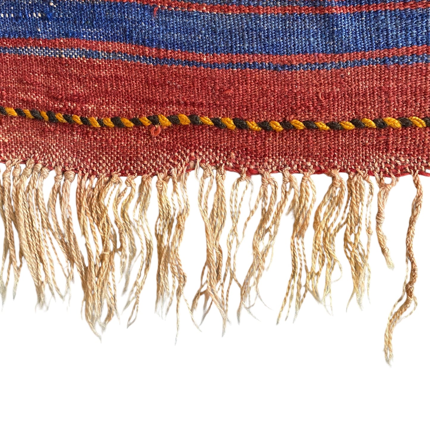 Konya Karapinar Simple Minimalist Tullu Yatak Rug - Kilim Art Gallery