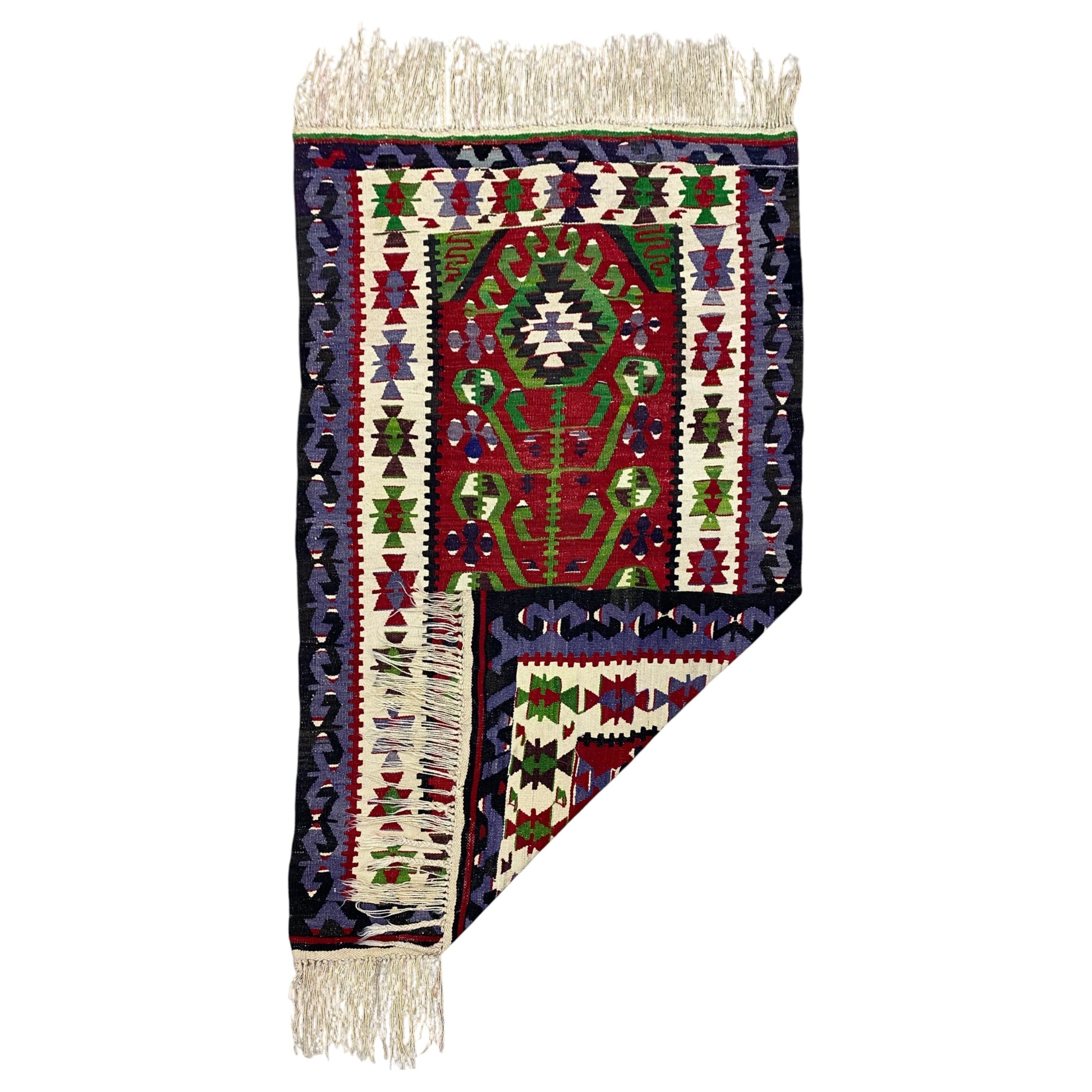 Kula Eşme Prayer Kilim Rug - Kilim Art Gallery