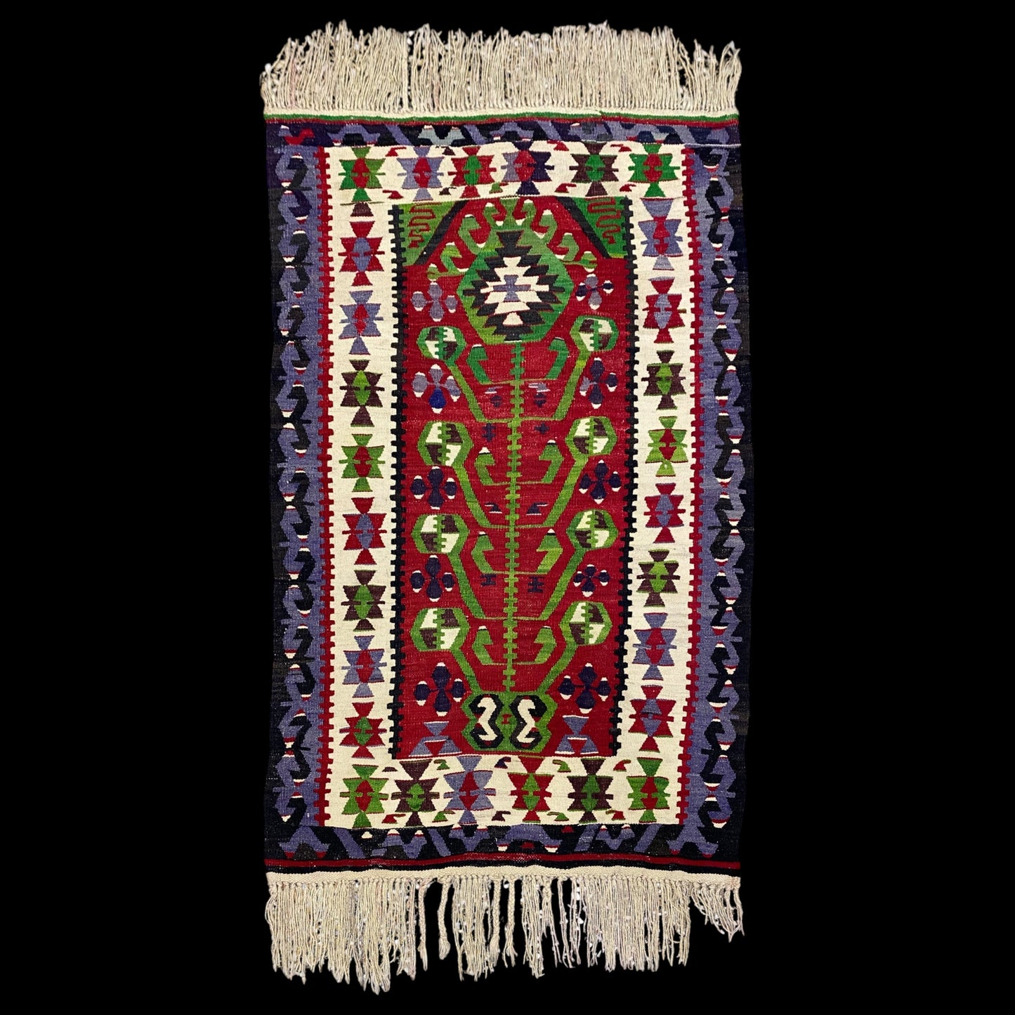 Kula Eşme Prayer Kilim Rug - Kilim Art Gallery