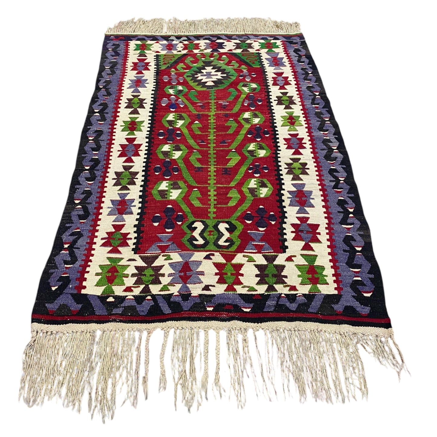 Kula Eşme Prayer Kilim Rug - Kilim Art Gallery