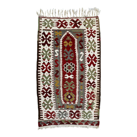 Kula Ghordes Prayer Kilim Rug - Kilim Art Gallery