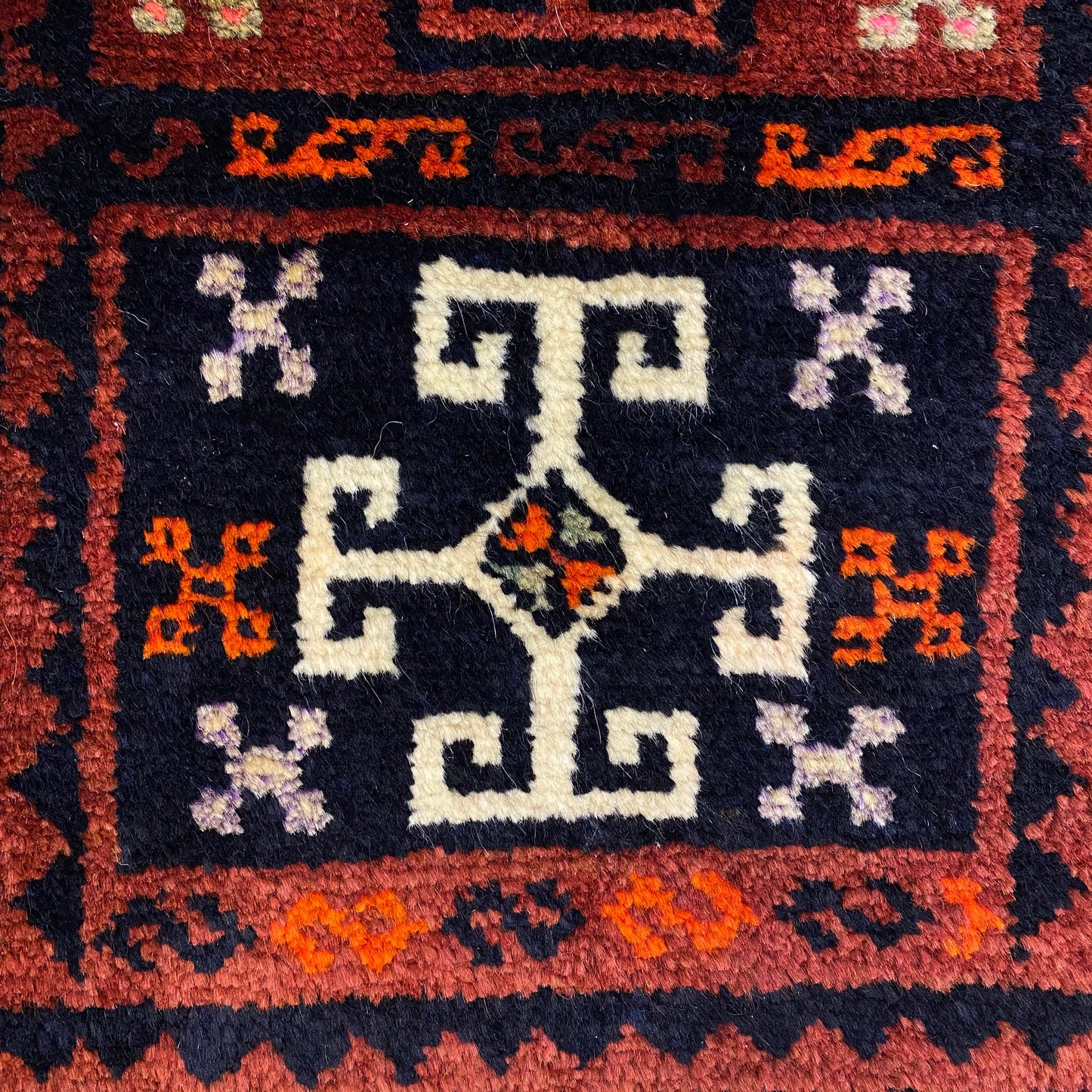 Kurdish Savak Yastik Rug